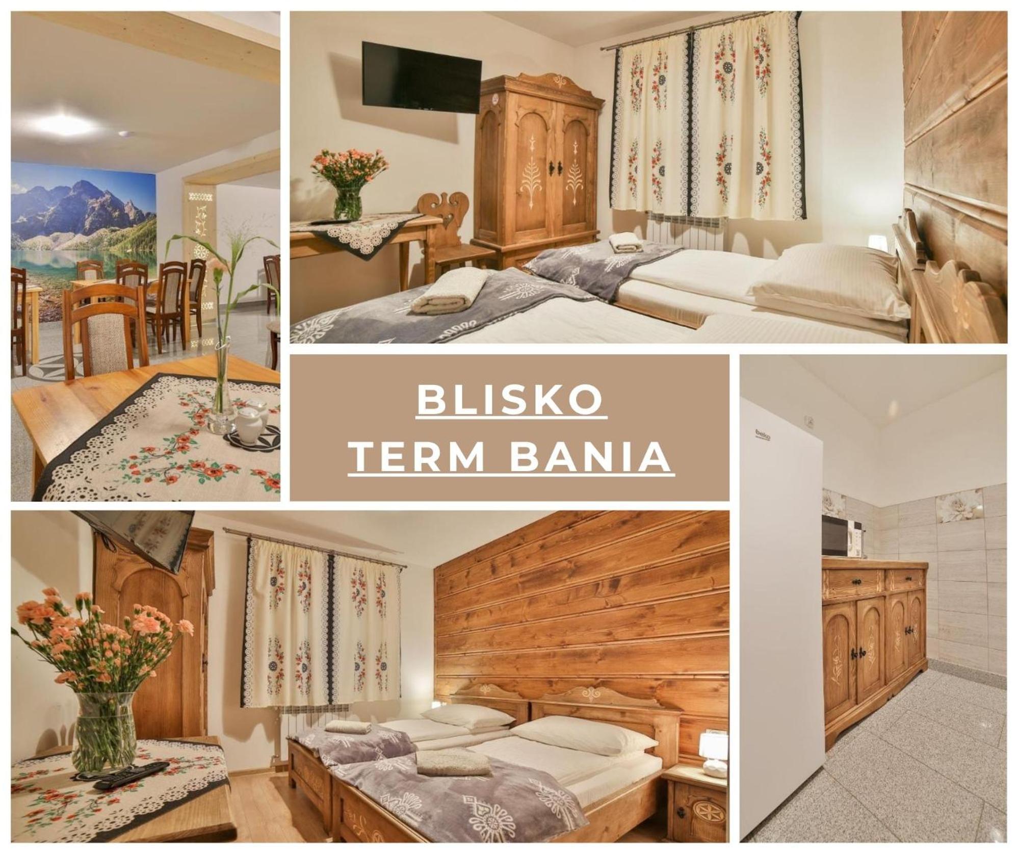 Pokoje Na Zakrecie - Blisko Term Bania Oraz Restauracji - Rodzinna Atmosfera Białka Tatrzańska Kültér fotó
